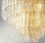 Siraue Clear Glass Round Chandelier 41", 52", 65" - Cyran Lamps
