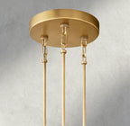 Siraue Smoke Glass Round Chandelier 41", 52", 65" - Cyran Lamps
