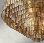 Siraue Smoke Glass Round Chandelier 41", 52", 65" - Cyran Lamps