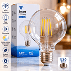 Smart G25 WiFi LED Light Bulb - Cyran Lamps