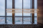 Solitaire Linear Chandelier 37'' 50'' 70'' 87" 120"W - Cyran Lamps