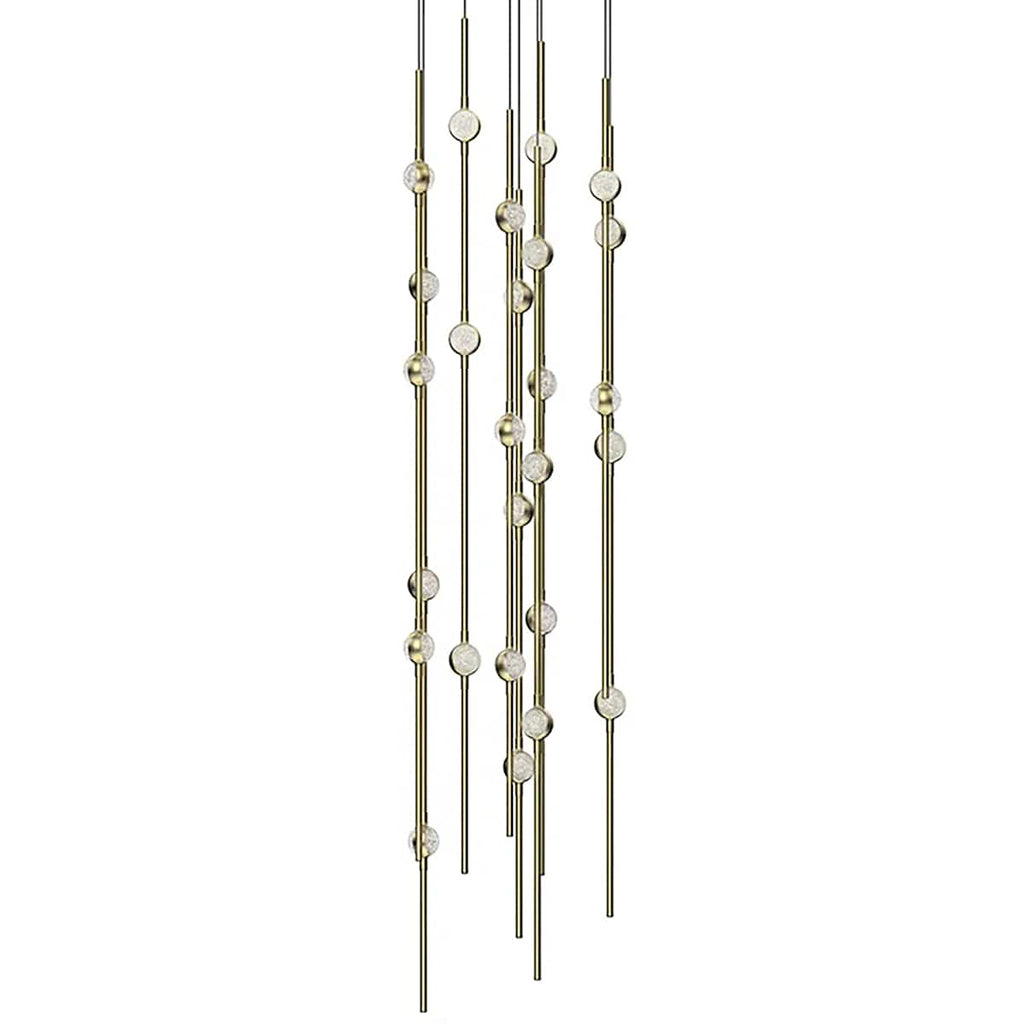 Sonne Constellation 12" Wide Beaded Chandelier 26 Light 2700K - Cyran Lamps