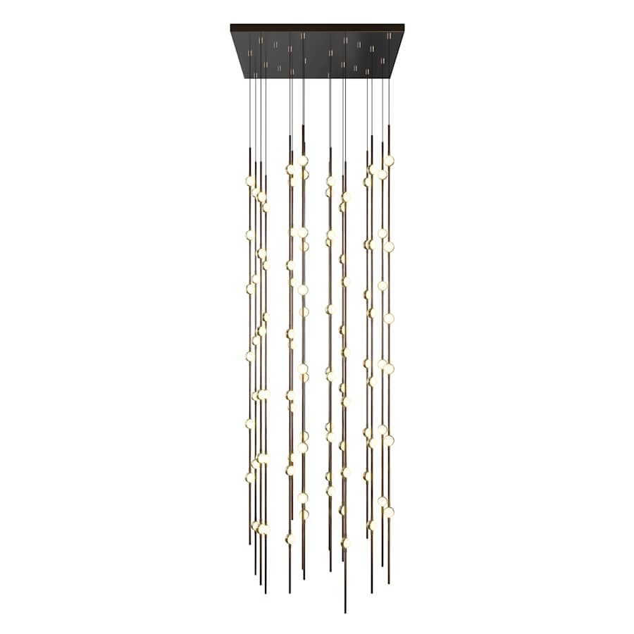 Sonne Constellation 22in Wide Beaded LED Chandelier - Cyran Lamps