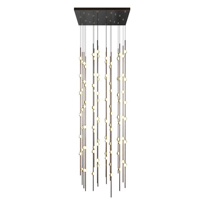 Sonne Constellation 22in Wide Beaded LED Chandelier - Cyran Lamps