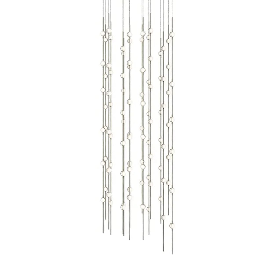 Sonne Constellation 22in Wide Beaded LED Chandelier - Cyran Lamps