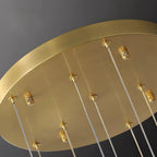 Spiral Pineapple Multi Glass Ball Staircase Chandelier - Cyran Lamps