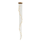 Staircase Chandelier Ideas Art Ceramic Flower Ceiling Light - Cyran Lamps