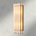 Sun Merca Alabaster Grand Rectangular Sconce - Cyran Lamps