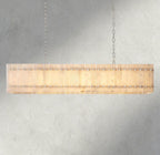 Sun Merca Alabaster Linear Chandelier 54", 72" - Cyran Lamps