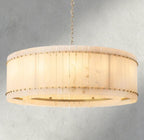 Sun Merca Alabaster Round Chandelier 22", 37", 48", 60" - Cyran Lamps