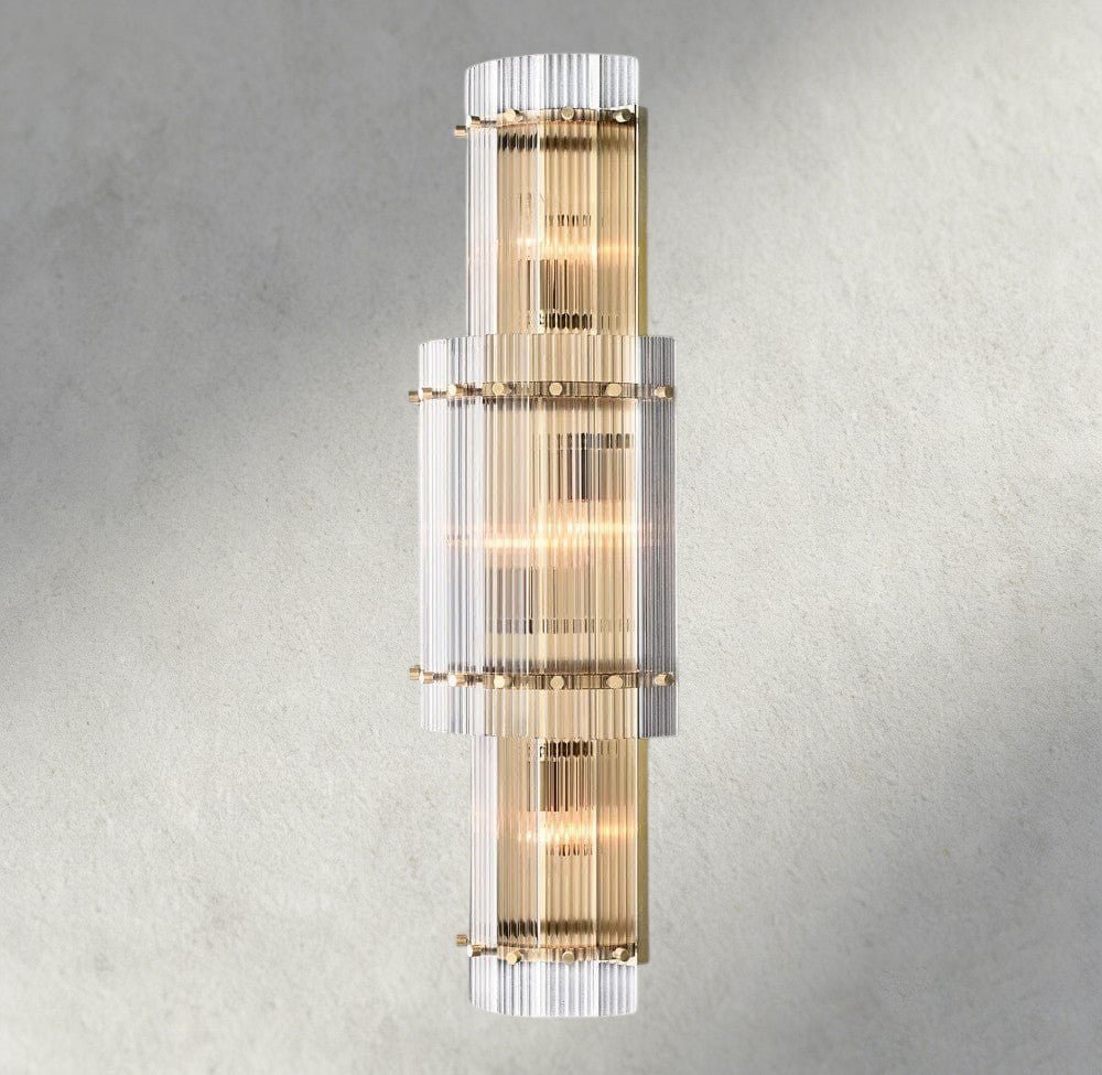 Sun Merca Grand Round Sconce - Cyran Lamps