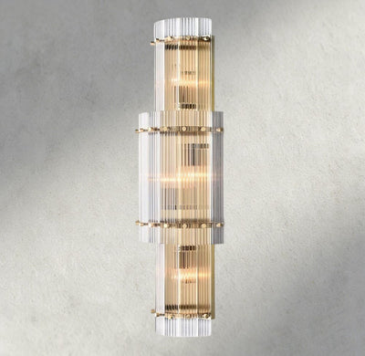 Sun Merca Grand Round Sconce - Cyran Lamps