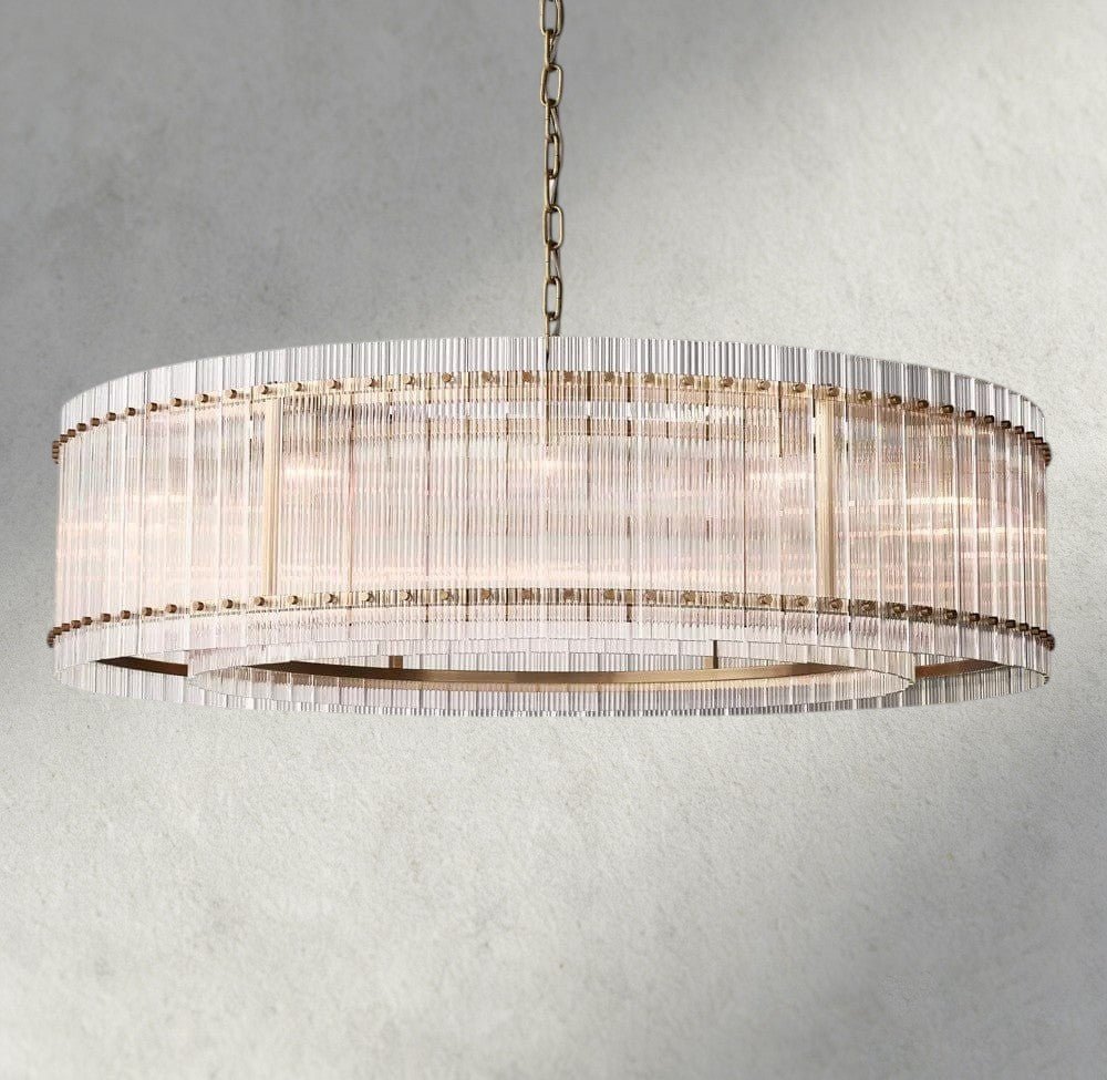 Sun Merca Round Chandelier 22", 37", 48", 60" - Cyran Lamps