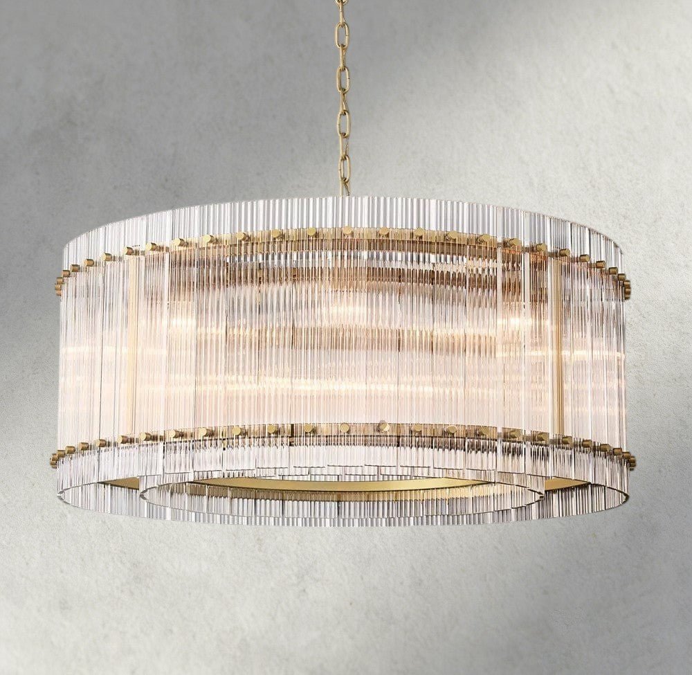 Sun Merca Round Chandelier 22", 37", 48", 60" - Cyran Lamps
