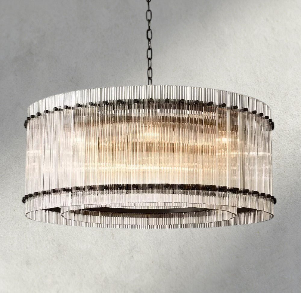 Sun Merca Round Chandelier 22", 37", 48", 60" - Cyran Lamps
