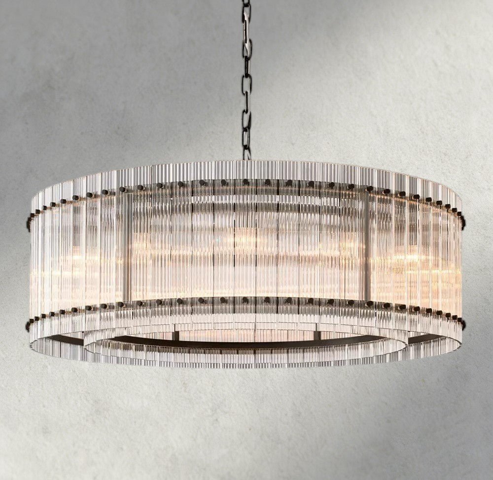 Sun Merca Round Chandelier 22", 37", 48", 60" - Cyran Lamps