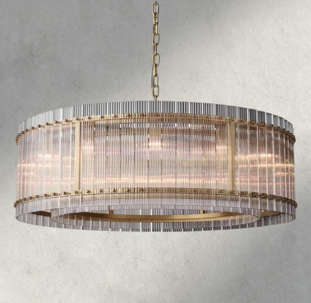 Sun Merca Round Chandelier 22", 37", 48", 60" - Cyran Lamps