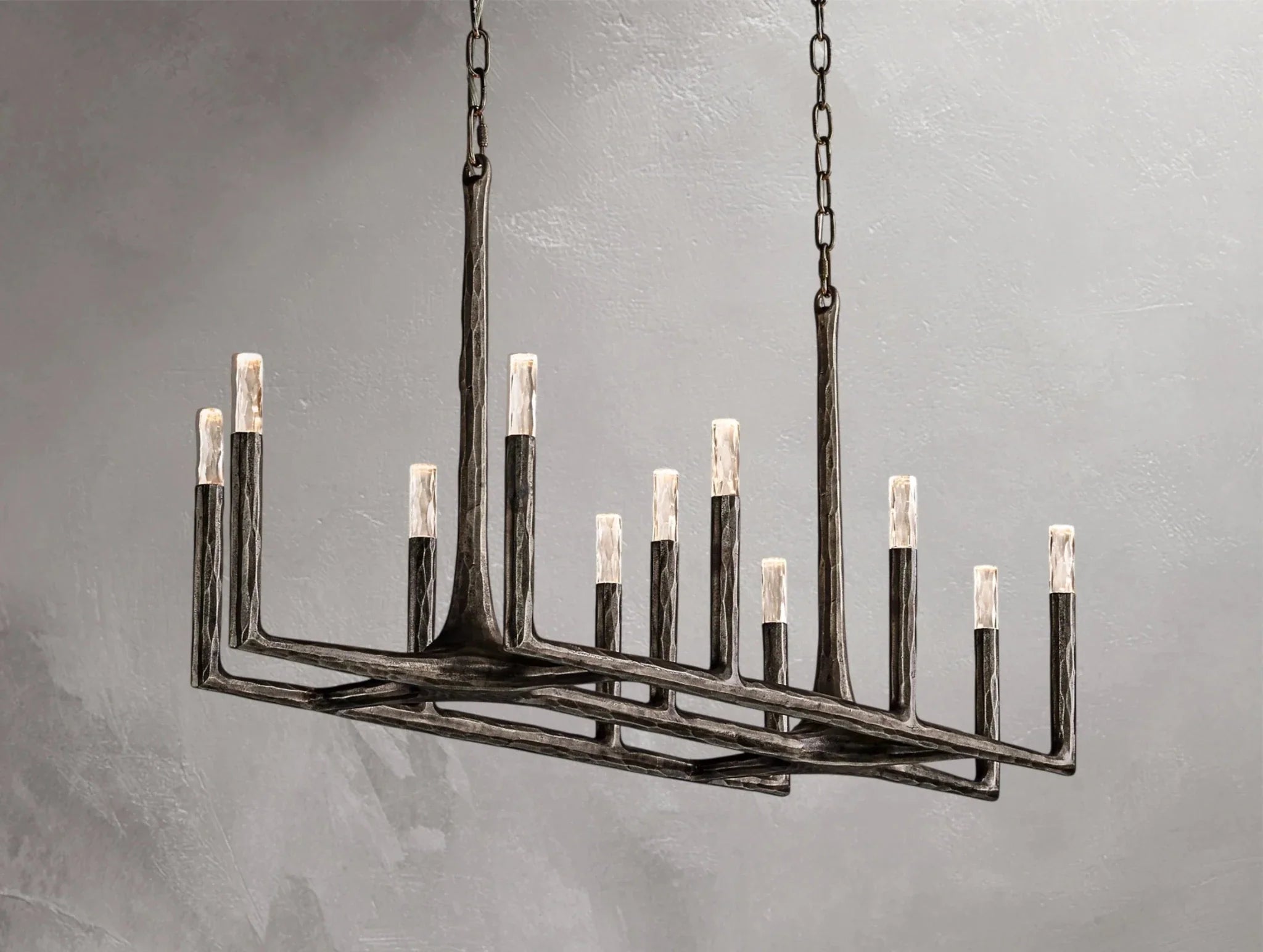 Thadria Linear Chandelier - Cyran Lamps