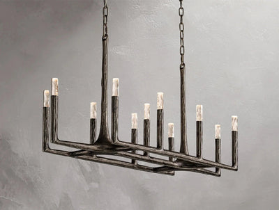 Thadria Linear Chandelier - Cyran Lamps