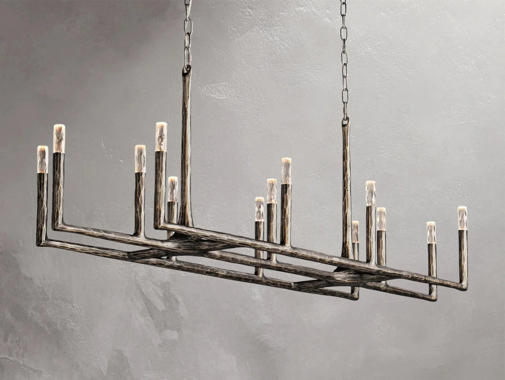 Thadria Linear Chandelier - Cyran Lamps