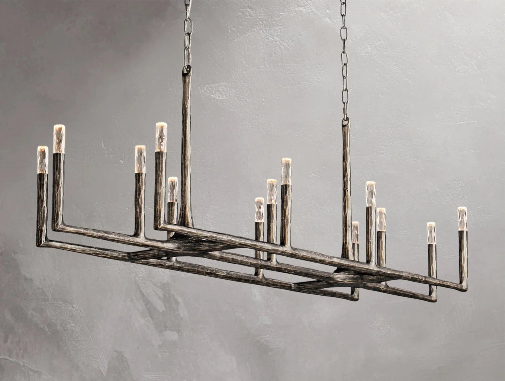 Thadria Linear Chandelier - Cyran Lamps