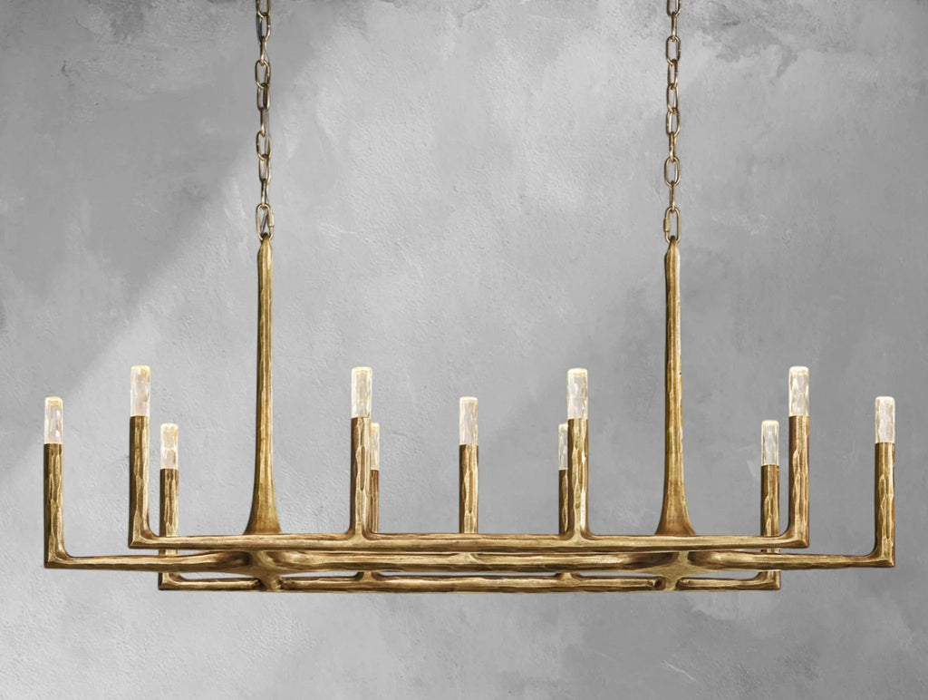 Thadria Linear Chandelier - Cyran Lamps