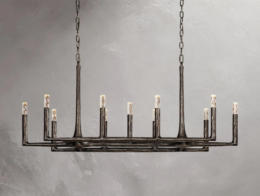 Thadria Linear Chandelier - Cyran Lamps