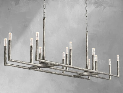 Thadria Linear Chandelier - Cyran Lamps