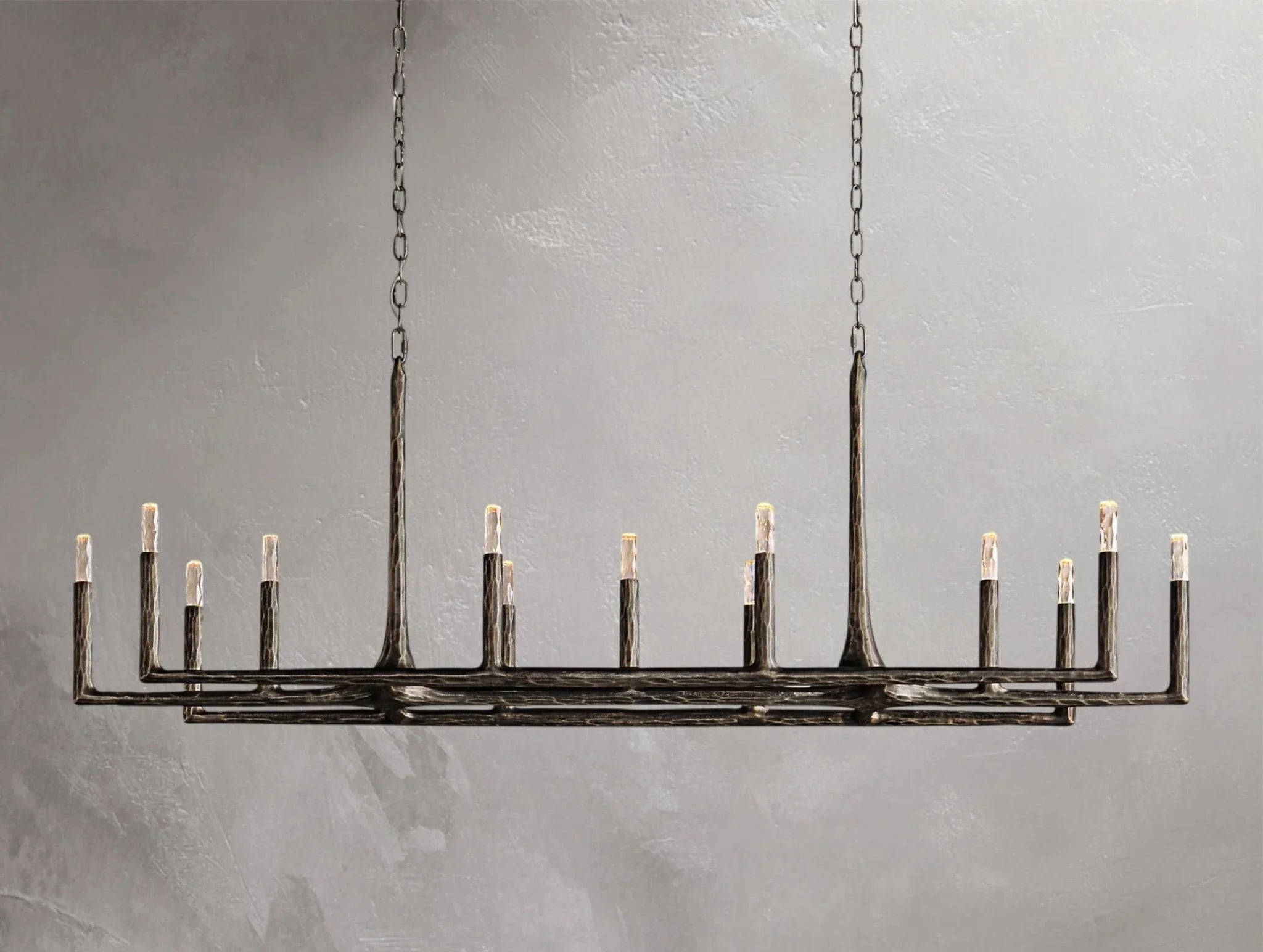 Thadria Linear Chandelier - Cyran Lamps
