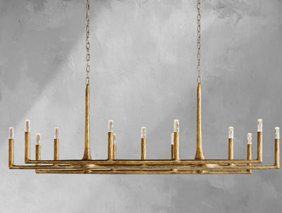 Thadria Linear Chandelier - Cyran Lamps