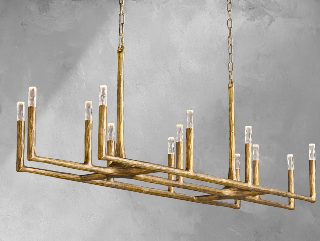 Thadria Linear Chandelier - Cyran Lamps