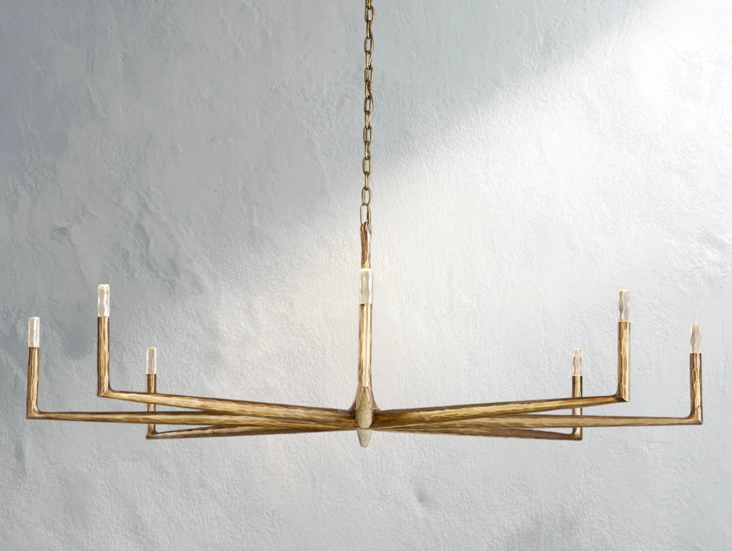 Thadria Round Chandelier - Cyran Lamps