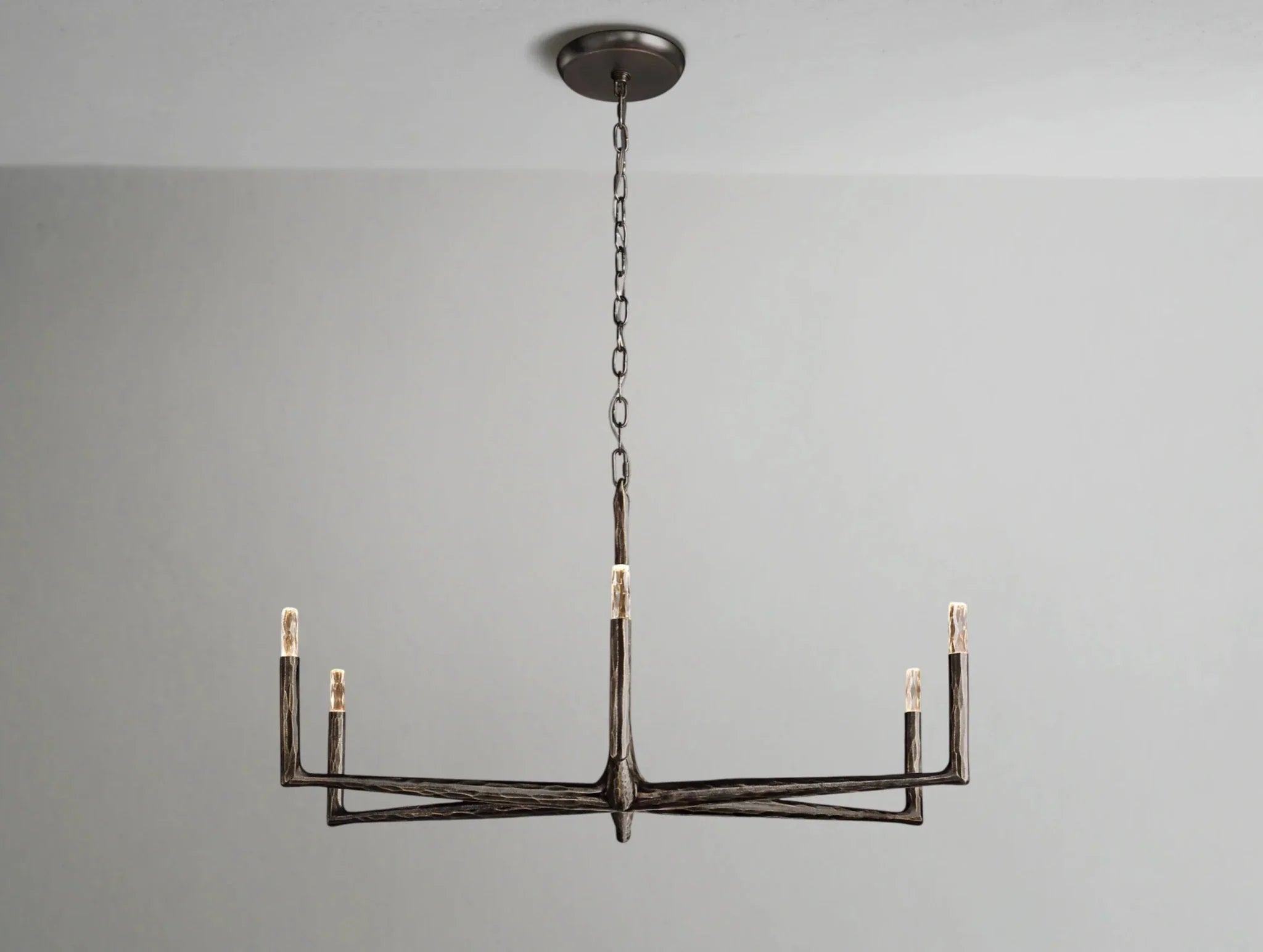 Thadria Round Chandelier - Cyran Lamps