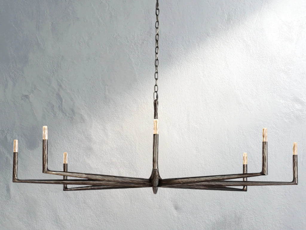 Thadria Round Chandelier - Cyran Lamps