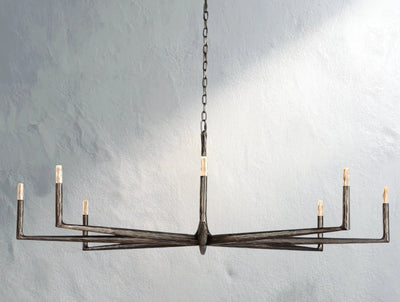 Thadria Round Chandelier - Cyran Lamps