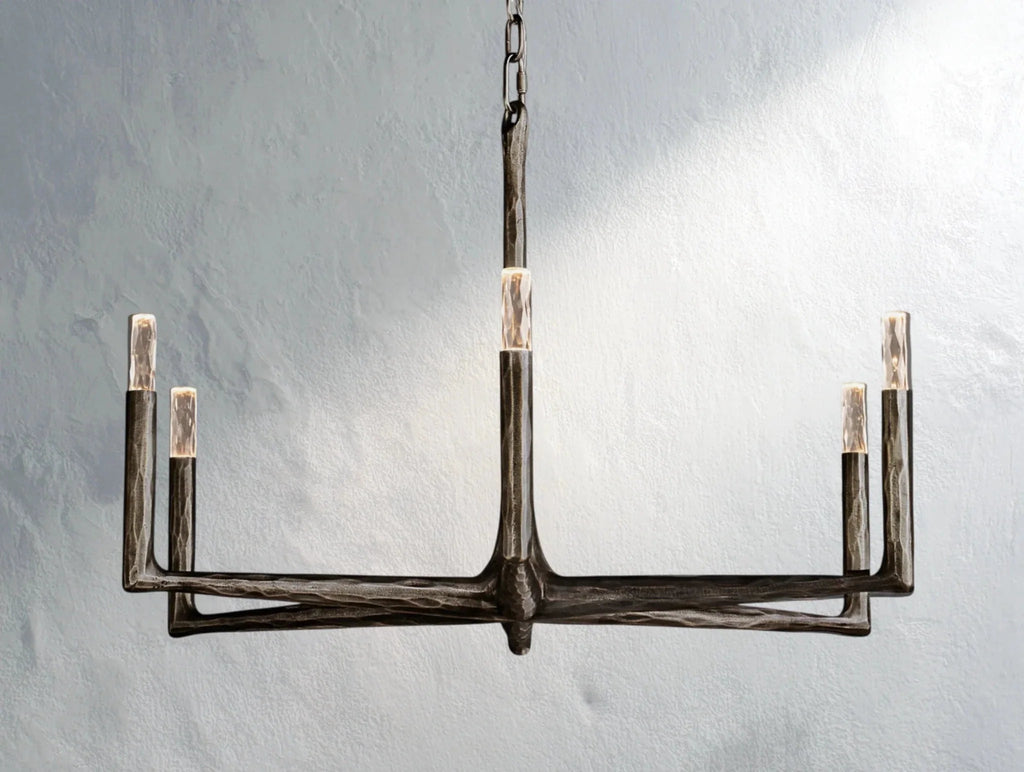 Thadria Round Chandelier - Cyran Lamps