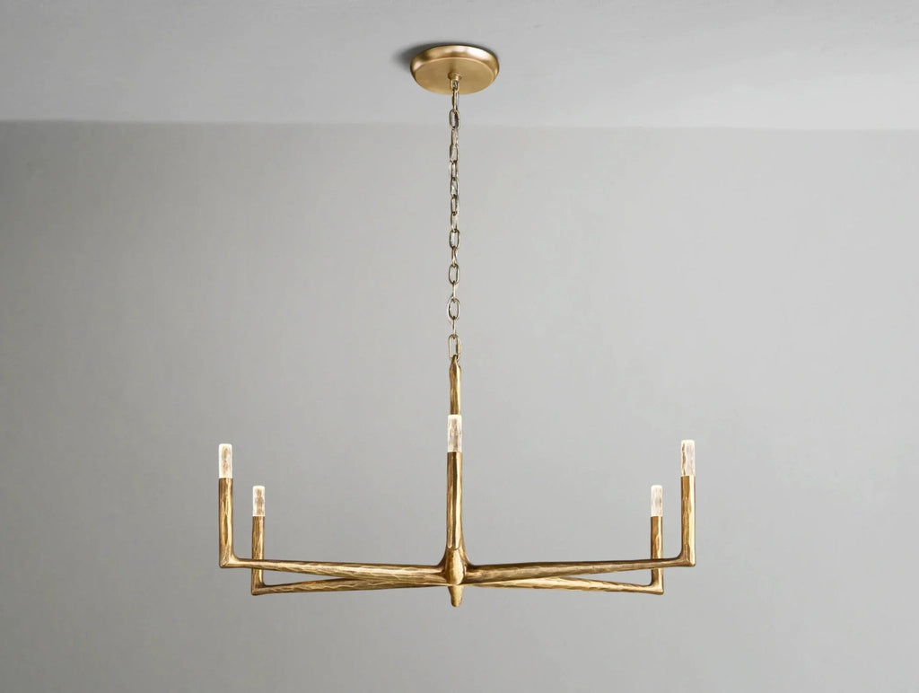 Thadria Round Chandelier - Cyran Lamps