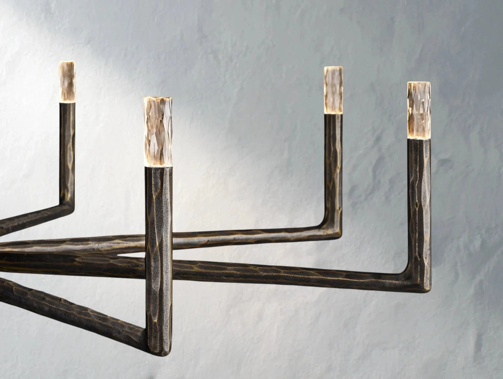 Thadria Round Chandelier - Cyran Lamps