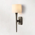 Thadrian Shaded Wall Sconce - Cyran Lamps