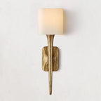 Thadrian Shaded Wall Sconce - Cyran Lamps