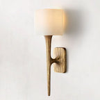 Thadrian Shaded Wall Sconce - Cyran Lamps