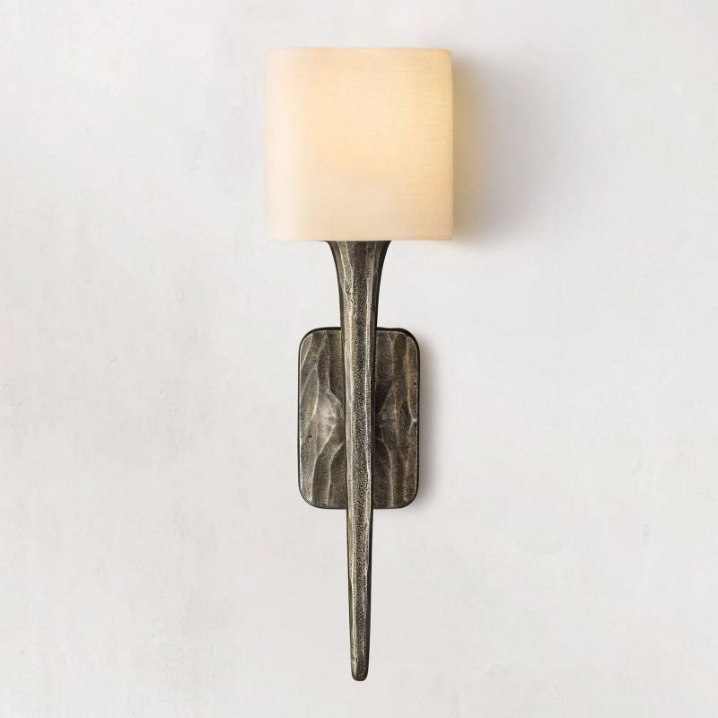 Thadrian Shaded Wall Sconce - Cyran Lamps