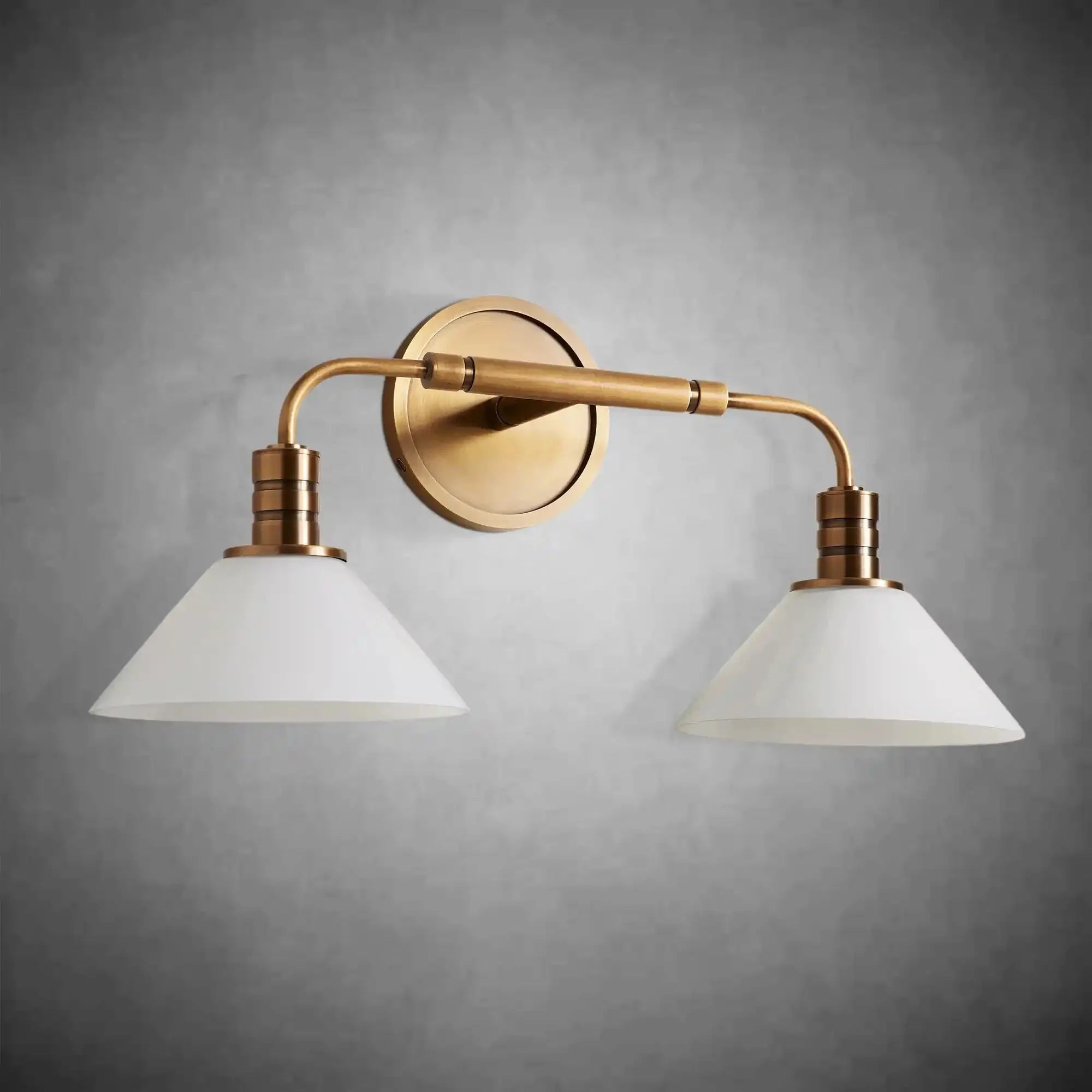 Theron Double Wall Sconce for Bedroom Hallway - Cyran Lamps