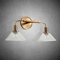 Theron Double Wall Sconce for Bedroom Hallway - Cyran Lamps
