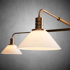 Theron Glass Round Chandelier 30'' 52'' - Cyran Lamps