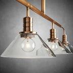 Theron Linear Chandelier - Cyran Lamps