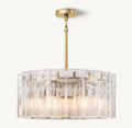 Trama Round Chandelier 37" - Cyran Lamps