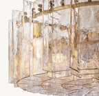 Trama Round Chandelier 48" - Cyran Lamps
