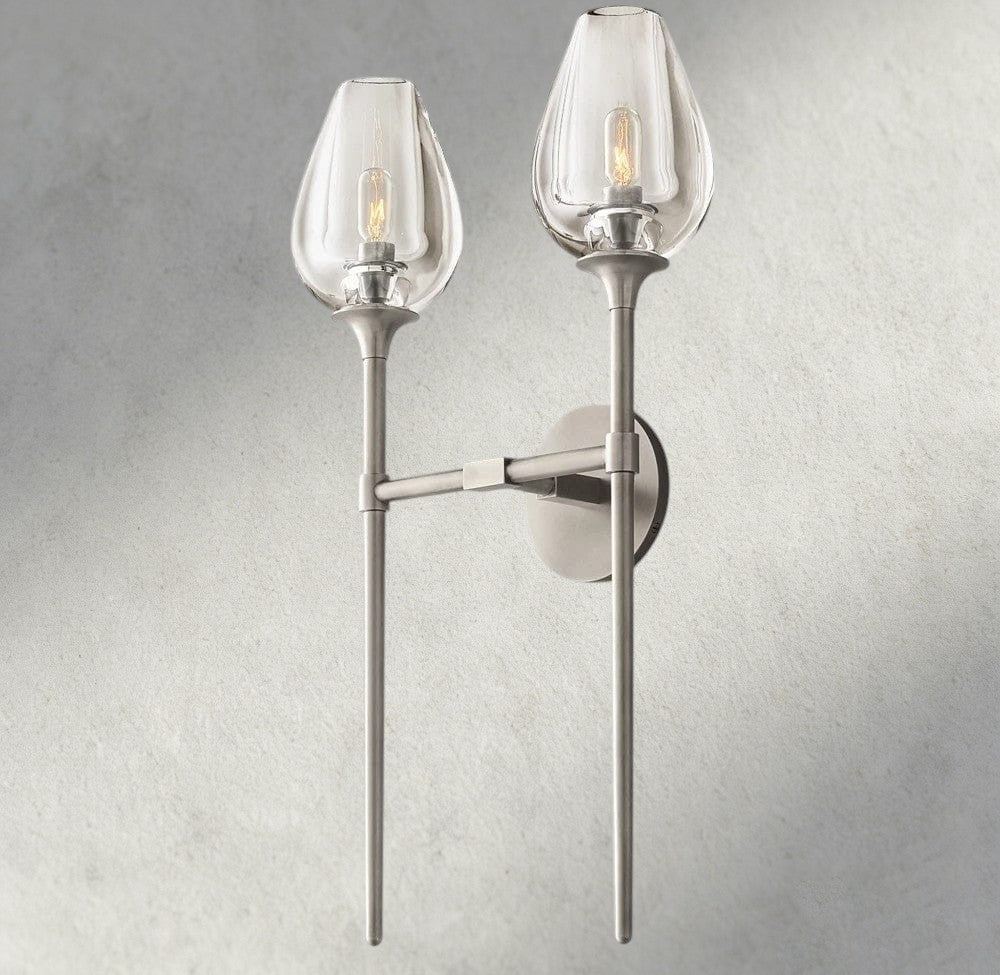 TULIP DOUBLE SCONCE - Cyran Lamps
