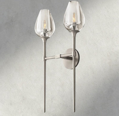 TULIP DOUBLE SCONCE - Cyran Lamps